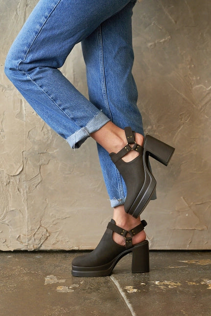 Platform Mary Jane Booties