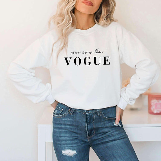 More Issues than vogue Long Sleeve Top