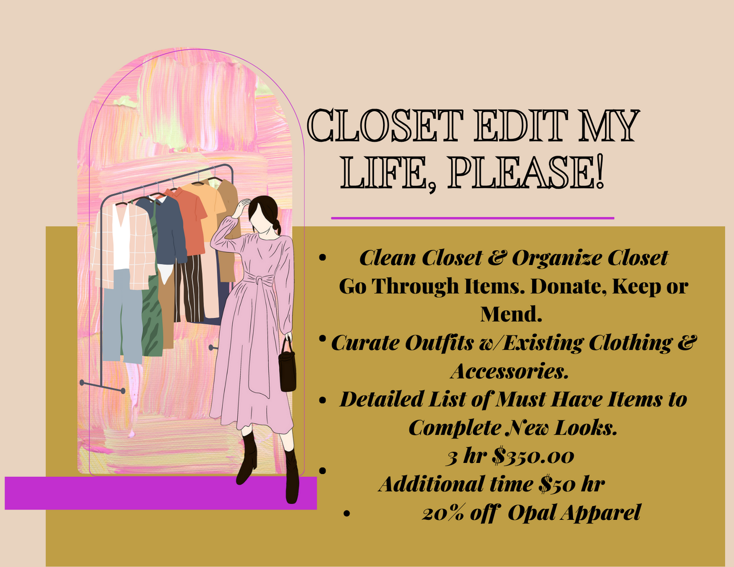 Closet Edit My Life, Please!