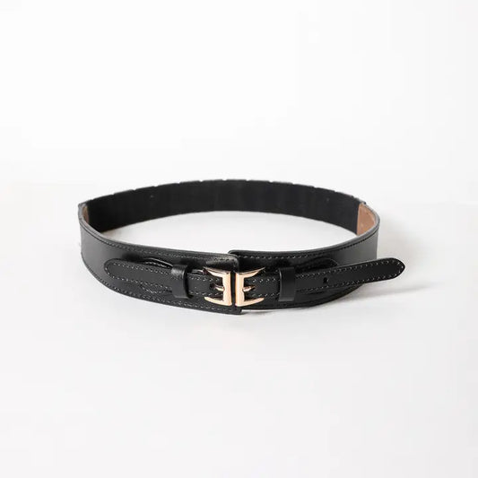 Double Buckle Elastic Waist belt