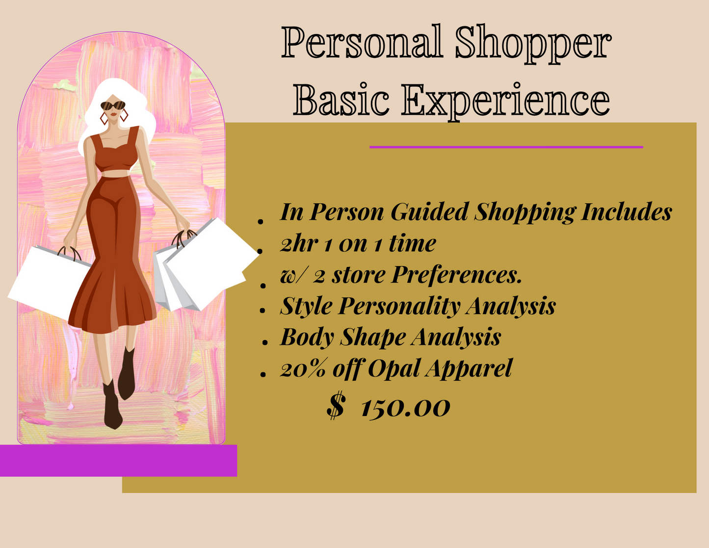 Personal Shopper Basic Experience