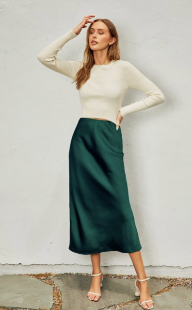 Hunter Holiday Slip skirt