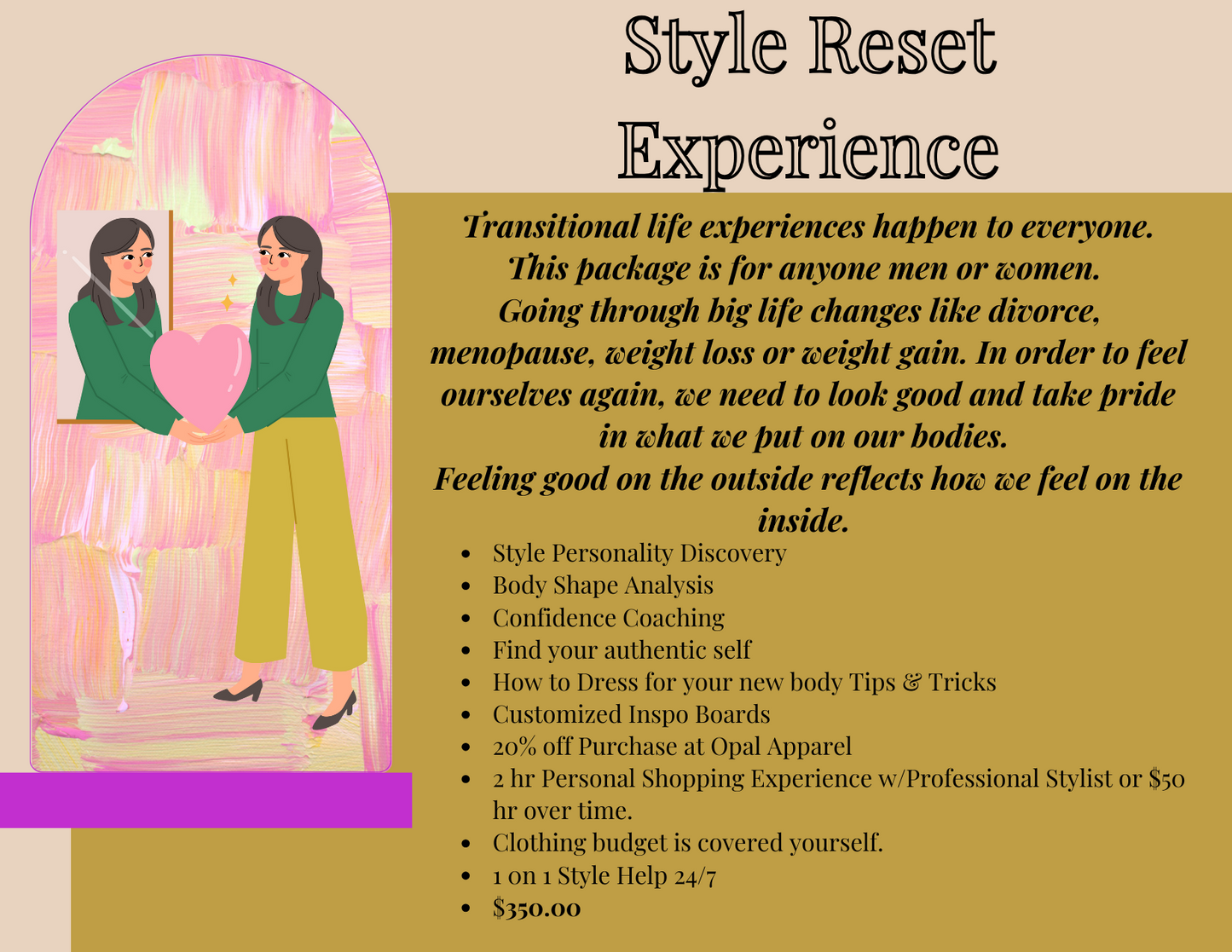 Style Reset Experience