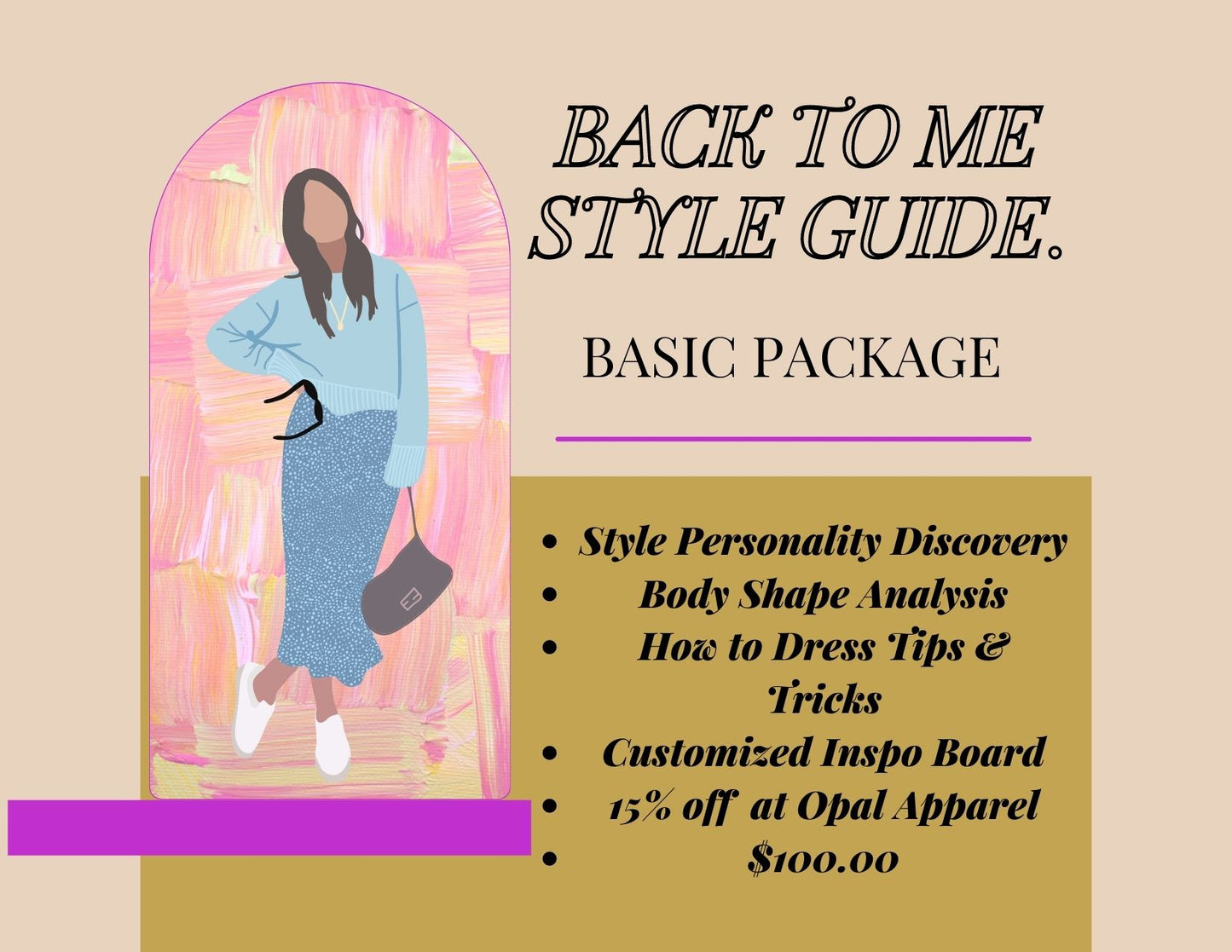 Back to Me Style Guide "Basic Package"